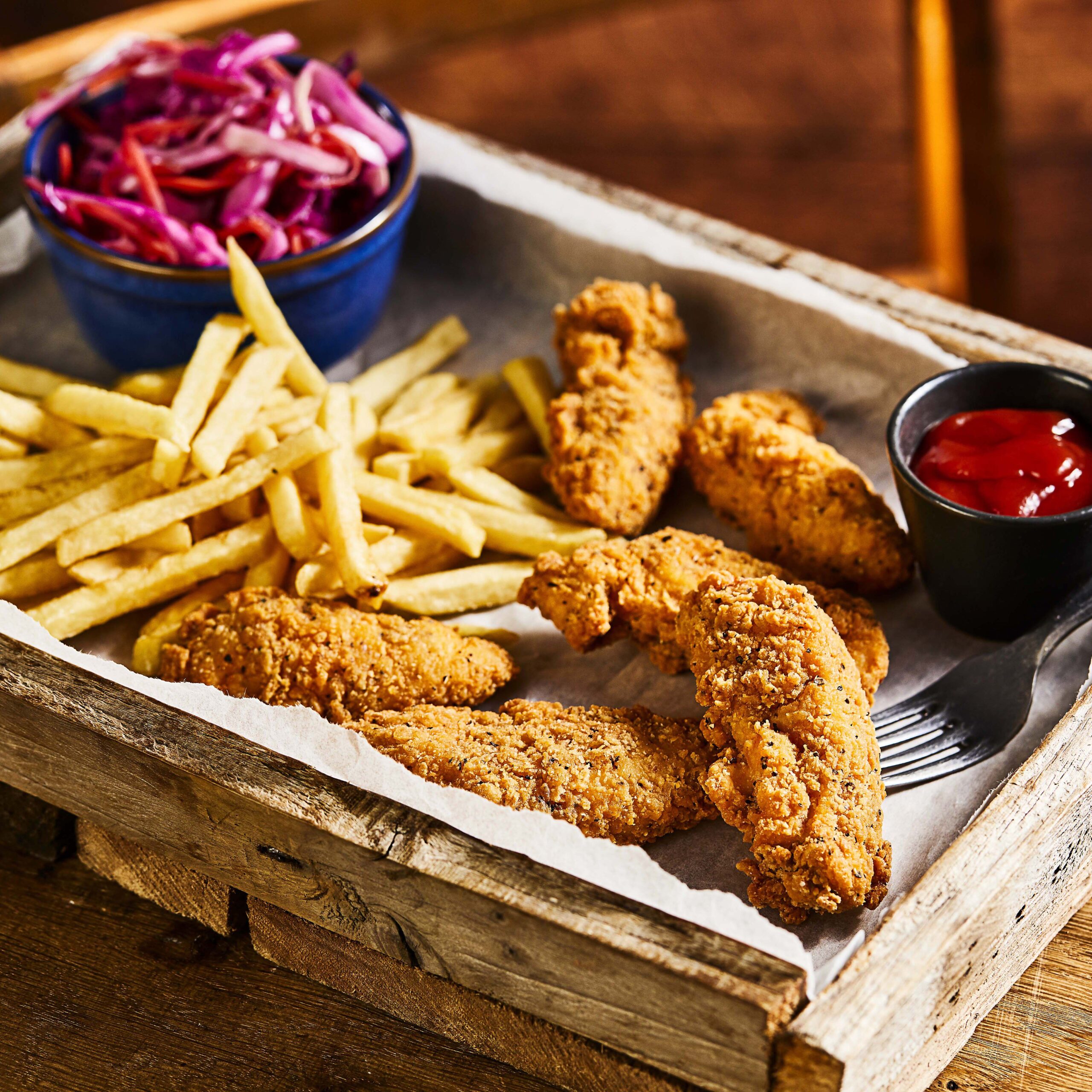 Chefs’ Selections Southern Fried Chicken Goujons (1 x 2kg)