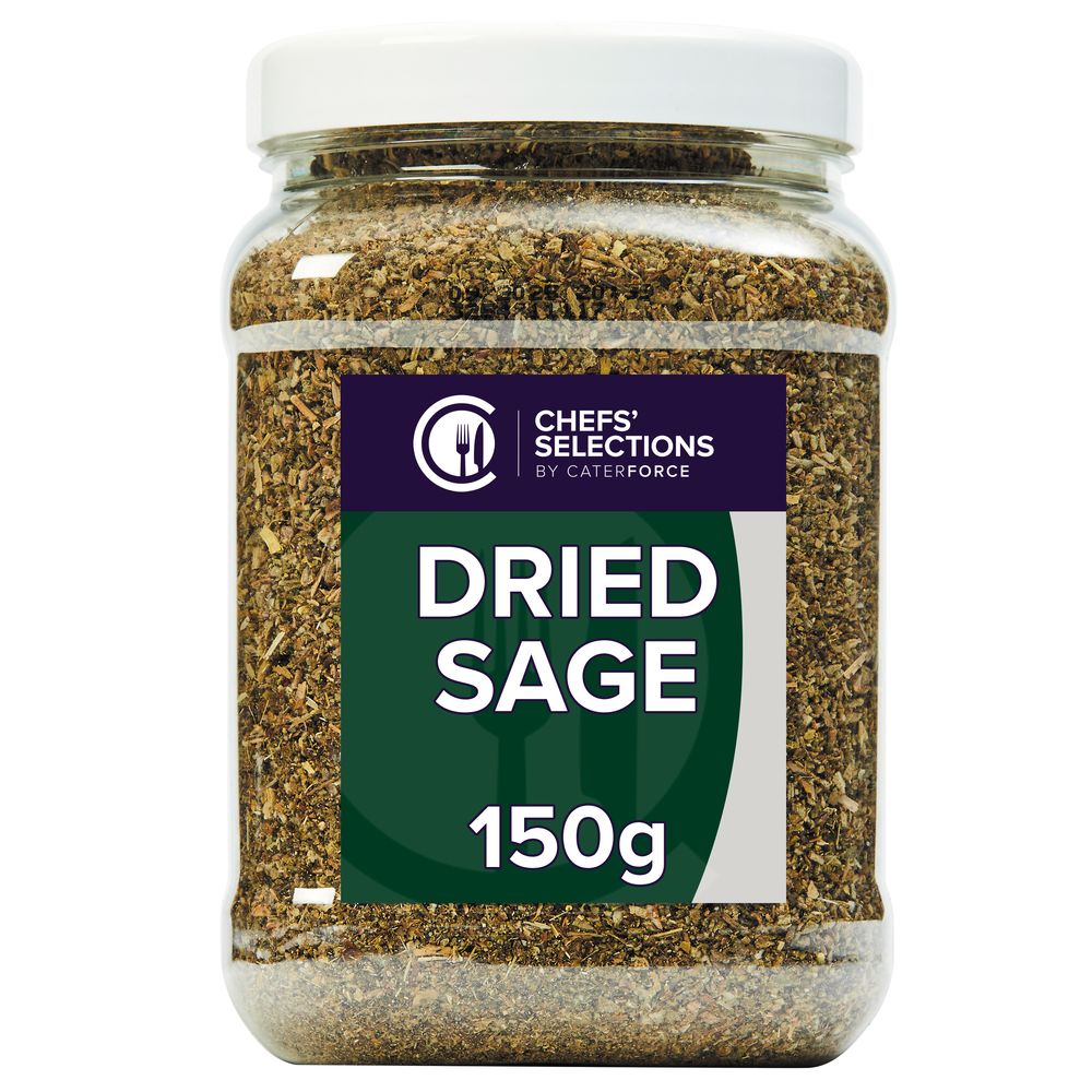 Chefs’ Selections Dried Sage (6 x 150g)