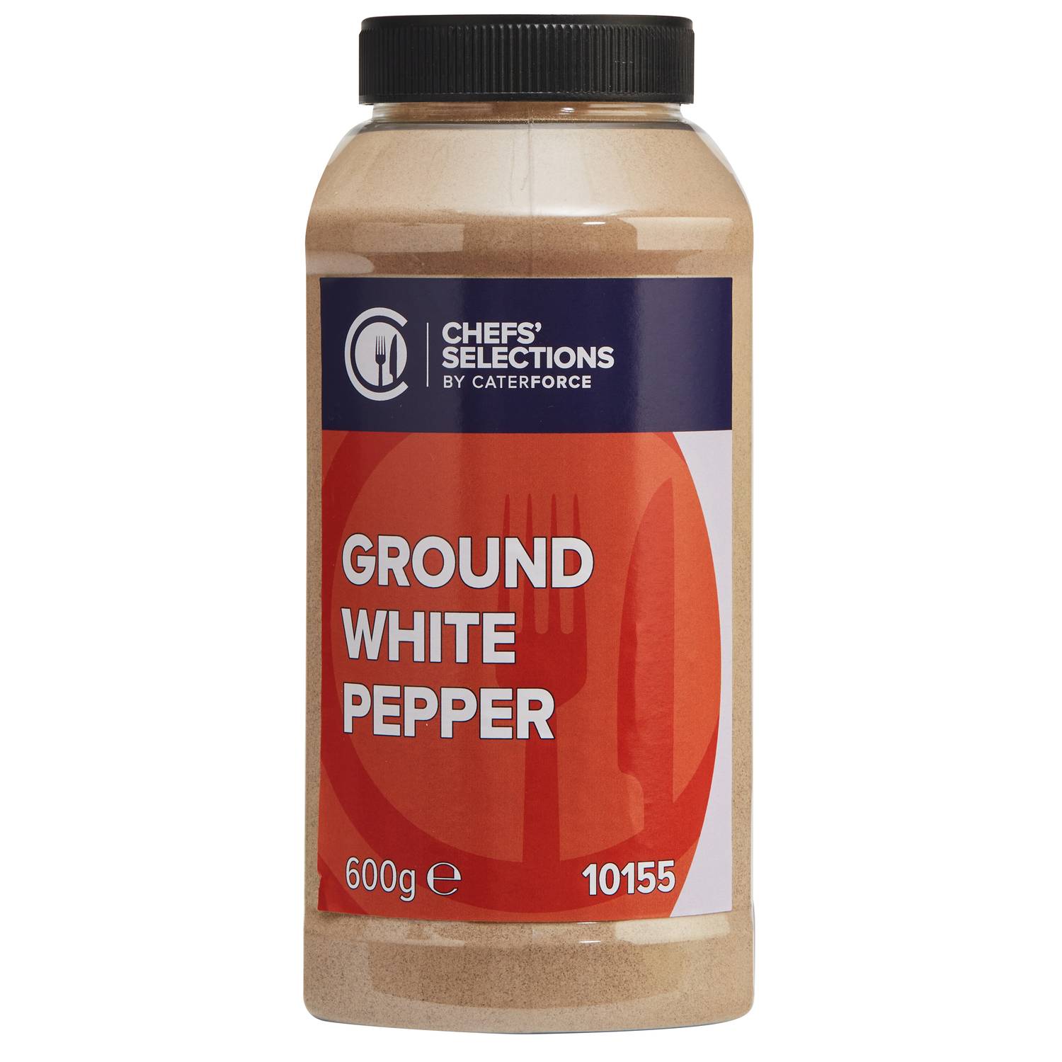 Chefs’ Selections Ground White Pepper (6 x 600g)