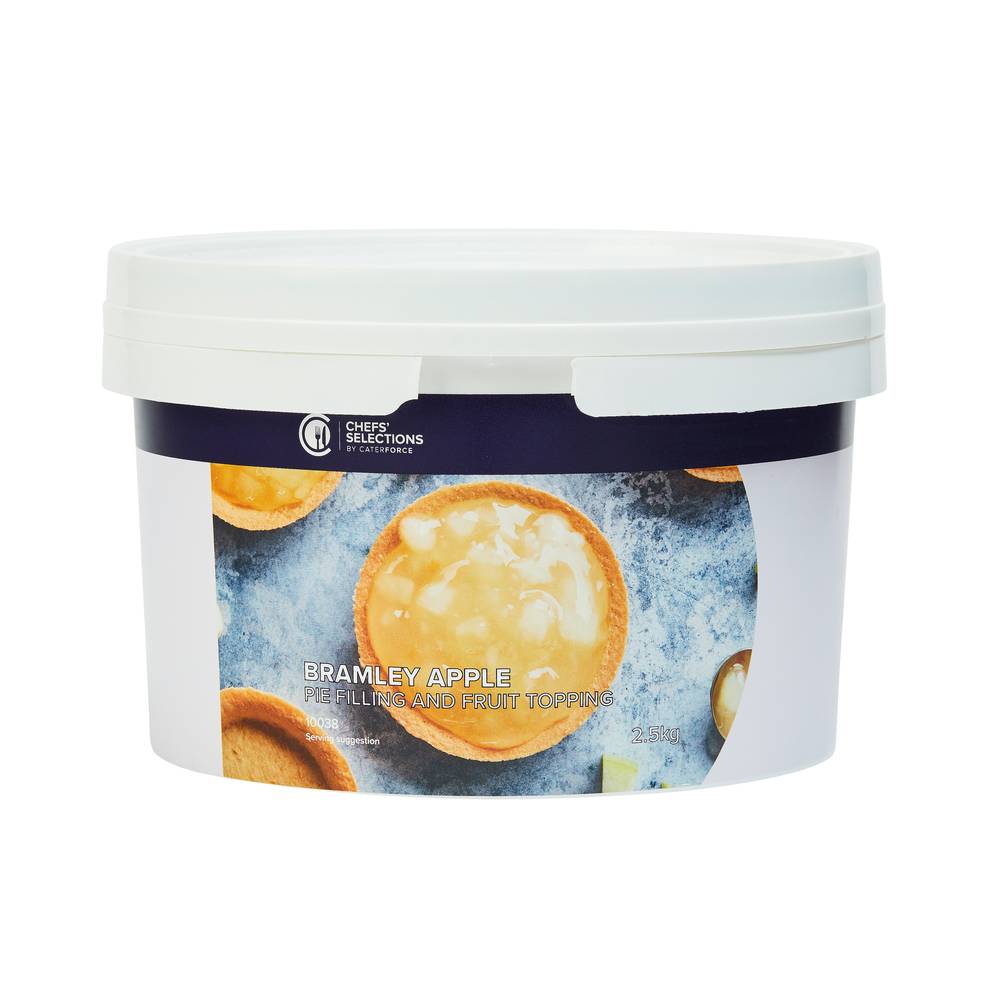 Chefs’ Selections Bramley Apple Pie Filling And Fruit Topping (4 x 2.5kg)