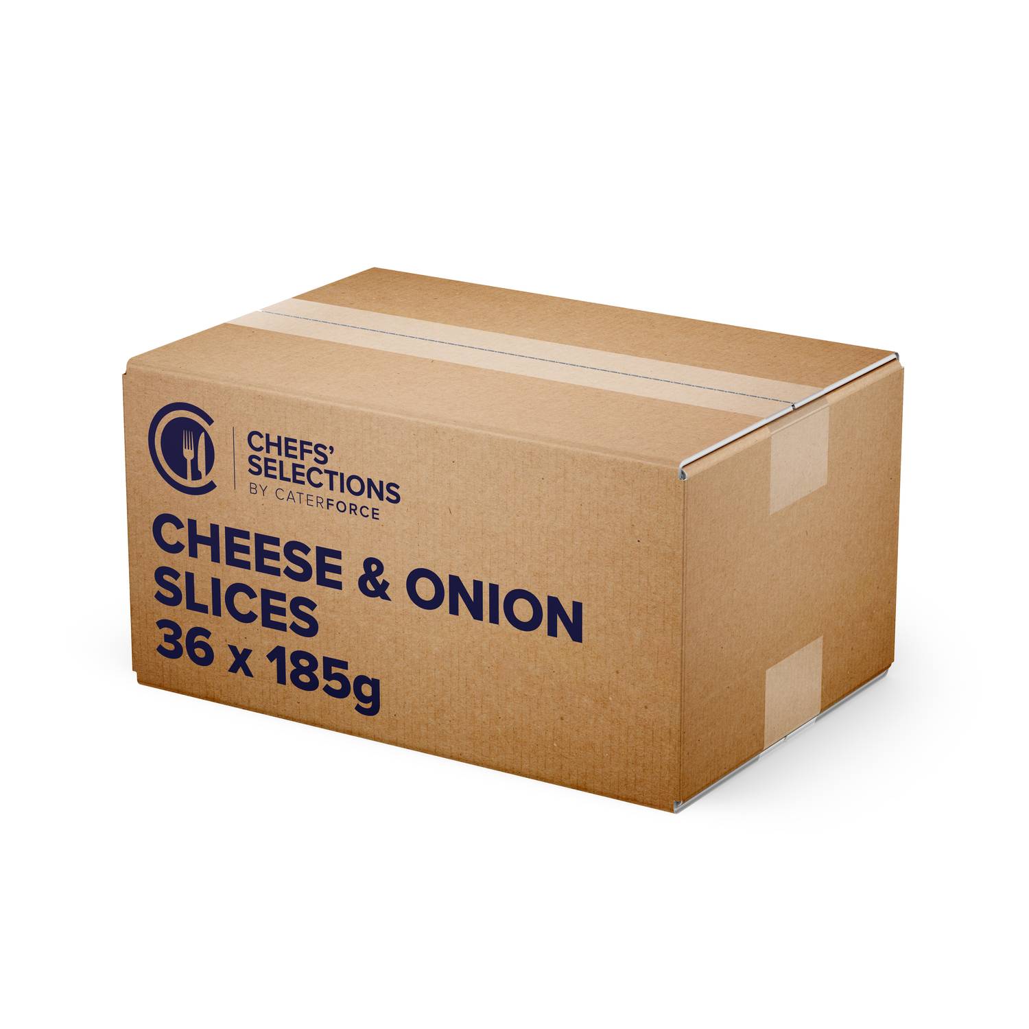 Chefs’ Selections Cheese & Onion Slice (36 x 185g)