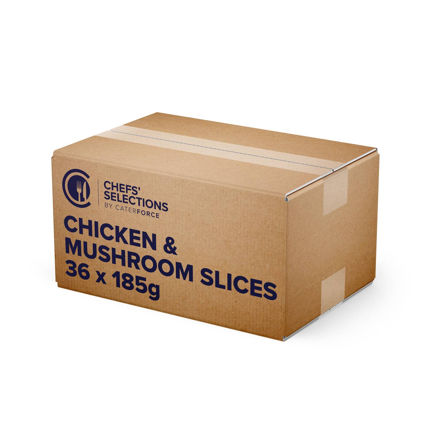 Chefs’ Selections Chicken & Mushroom Slice (36 x 185g)