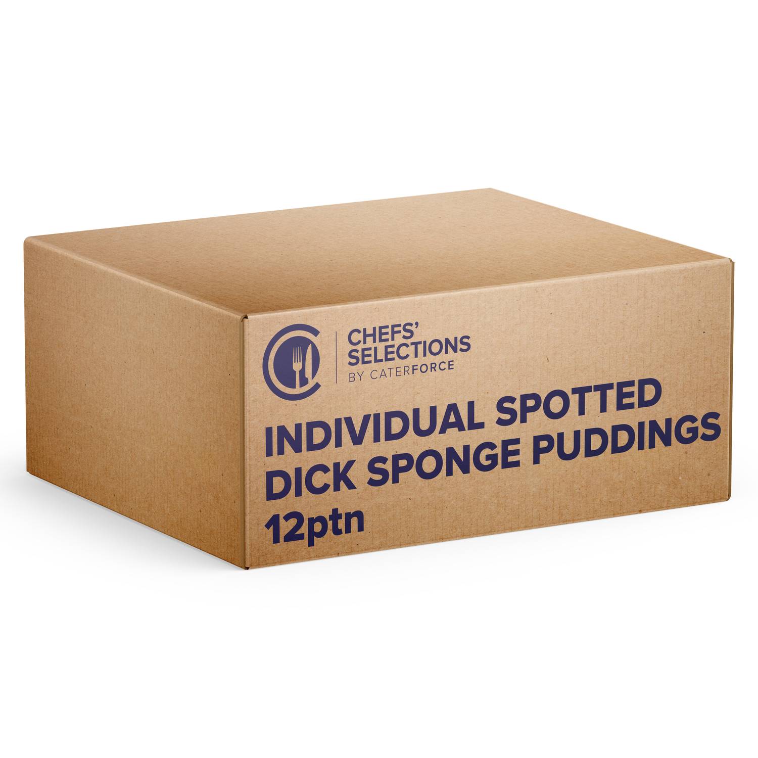 Chefs Selections Individual Spotted Dick Sponge Puddings 1 X 12ptn Caterforce