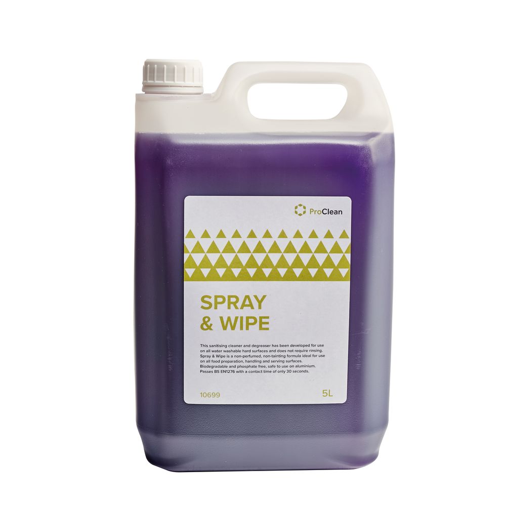 ProClean Spray & Wipe (4 x 5L)