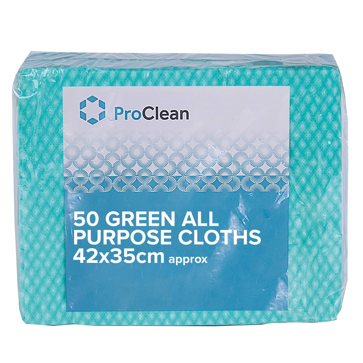 ProClean 50 All Purpose Cloths (Green) (20 x 50)