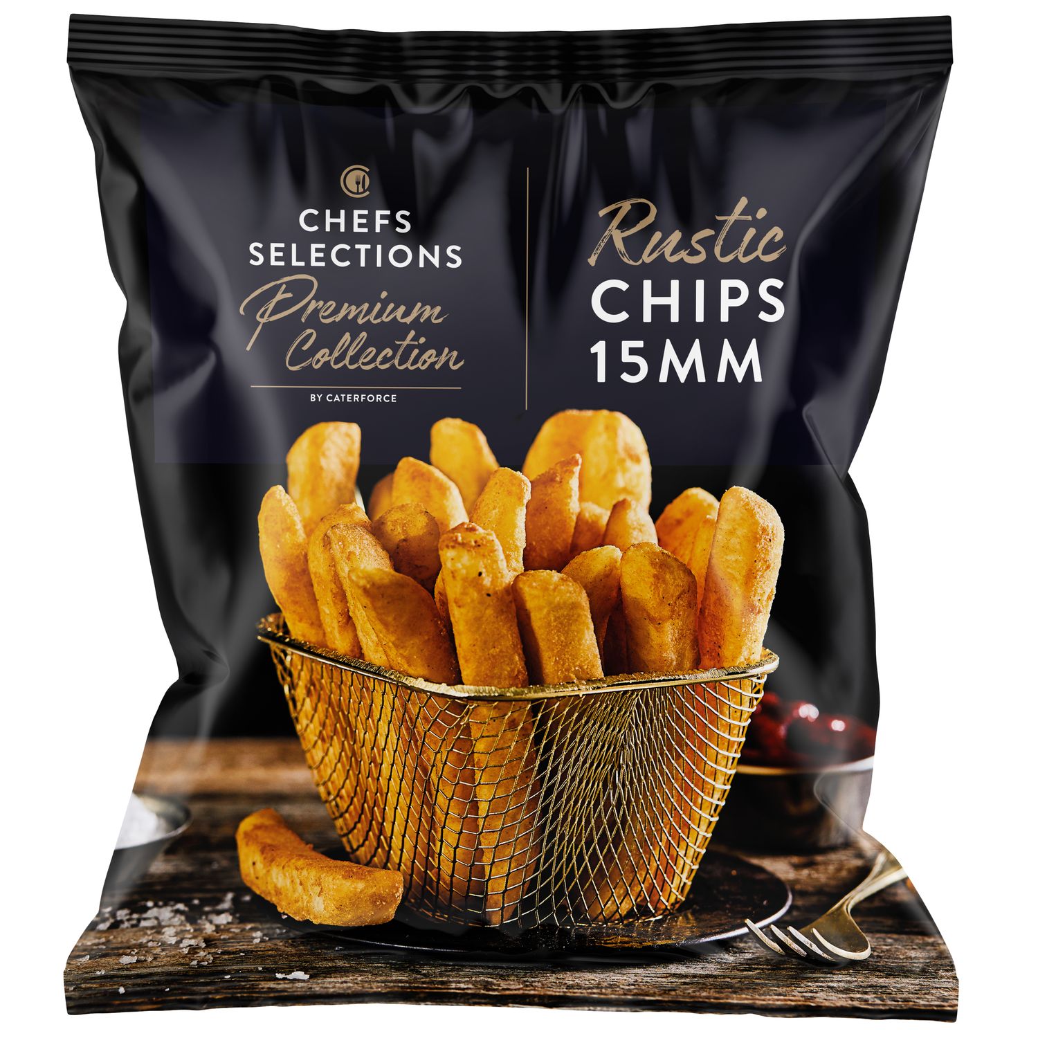Chefs’ Selections Premium Rustic Chips 15mm (4 x 2.27kg)