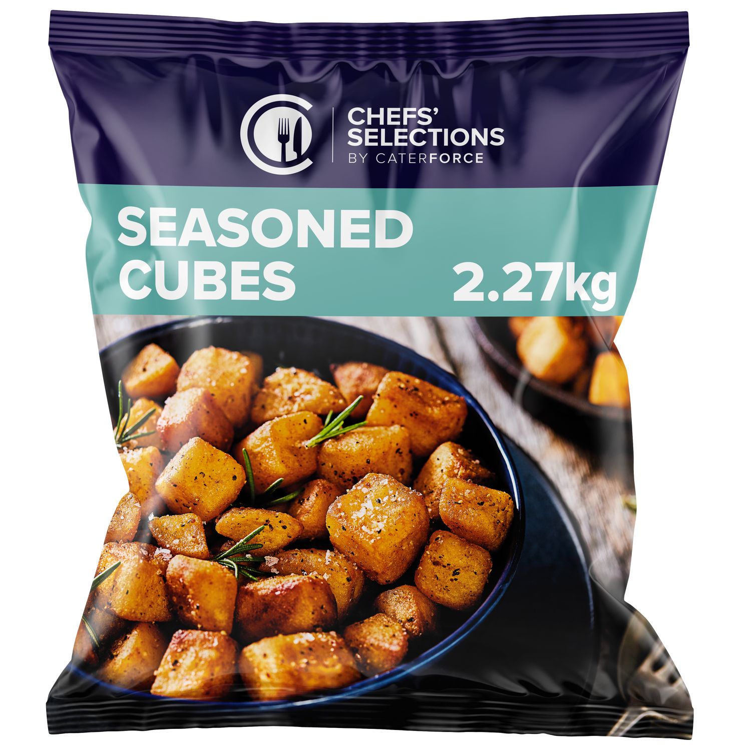 Chefs’ Selections Seasoned Cubes (4 x 2.27kg)