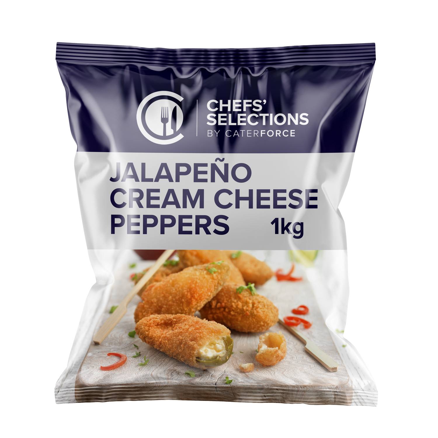 Chefs’ Selections Jalapeno Cream Cheese Peppers (6 x 1kg)