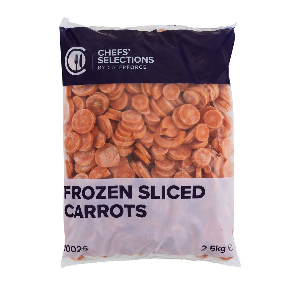 Chefs’ Selections Frozen Sliced Carrots (4 x 2.5kg)