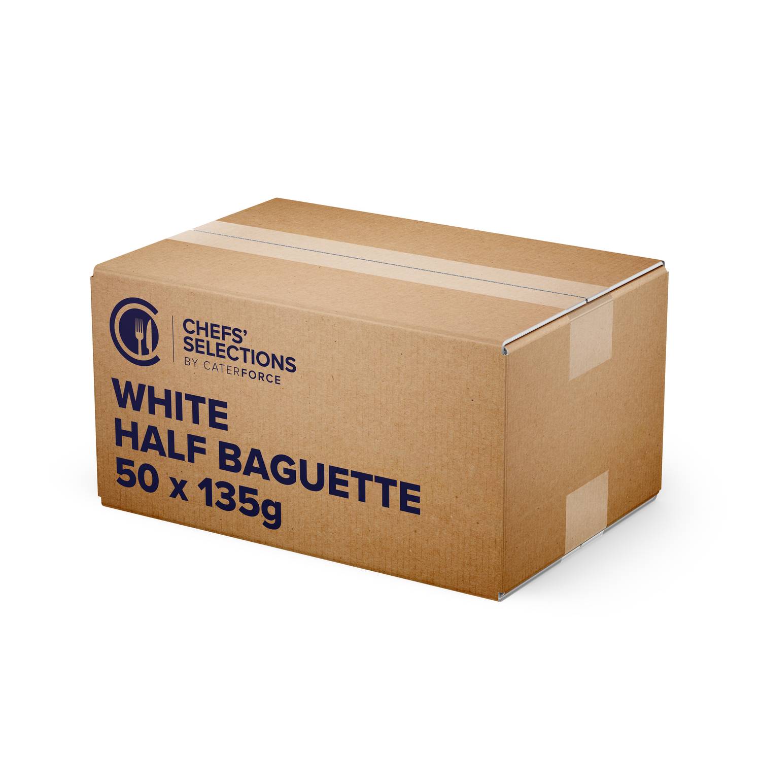 Chefs’ Selections White Half-Baguette (50 x 135g)