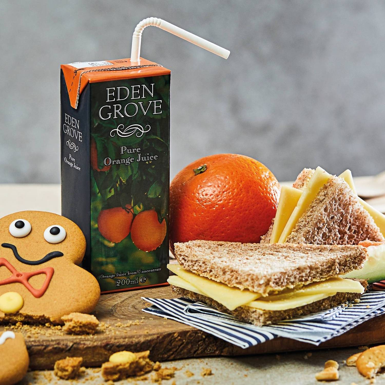 Eden Grove Pure Orange Juice 200ml
