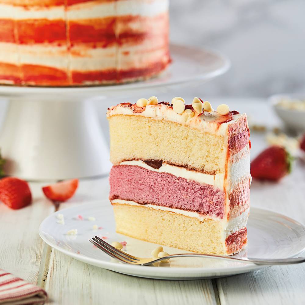 Chefs’ Selections Strawberry Sundae Cake (1 x 16p/ptn)