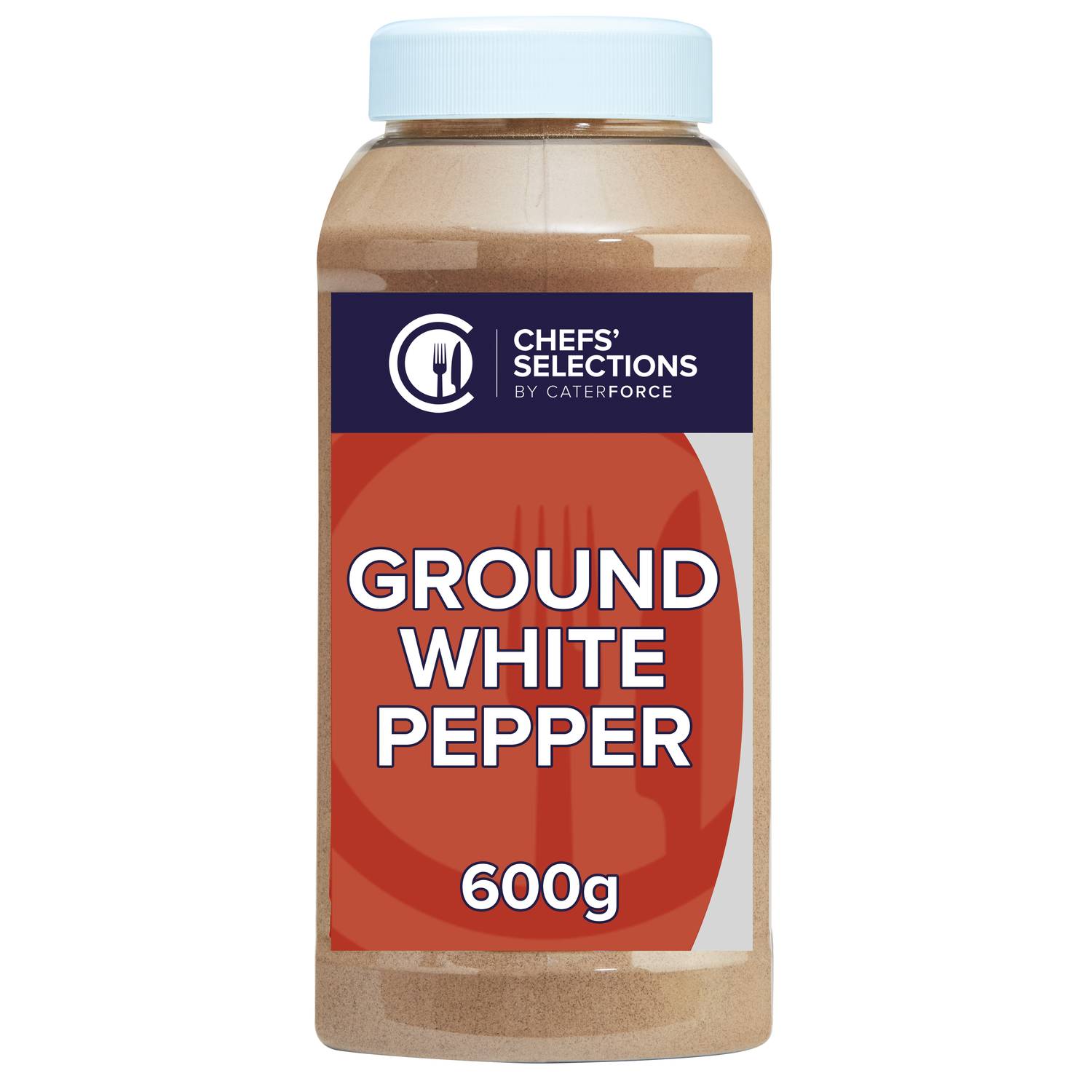 Chefs’ Selections Ground White Pepper (6 x 600g)