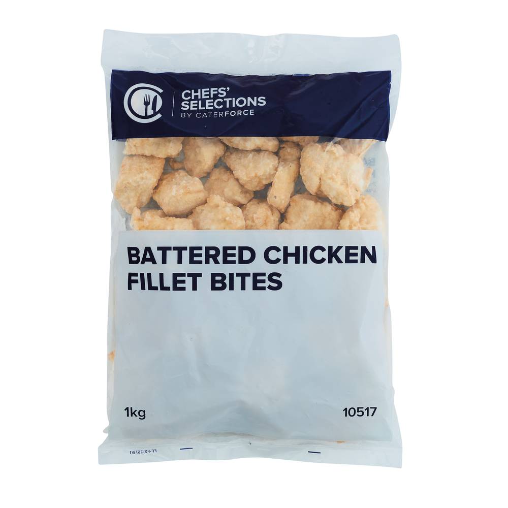 Chefs’ Selections Battered Chicken Fillet Bites (2 x 1kg)