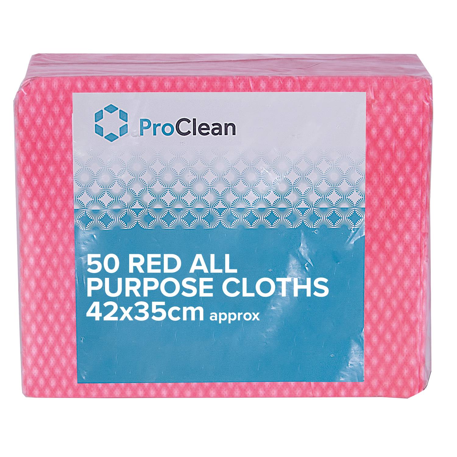 ProClean 50 All Purpose Cloths (Red) (20 x 50)