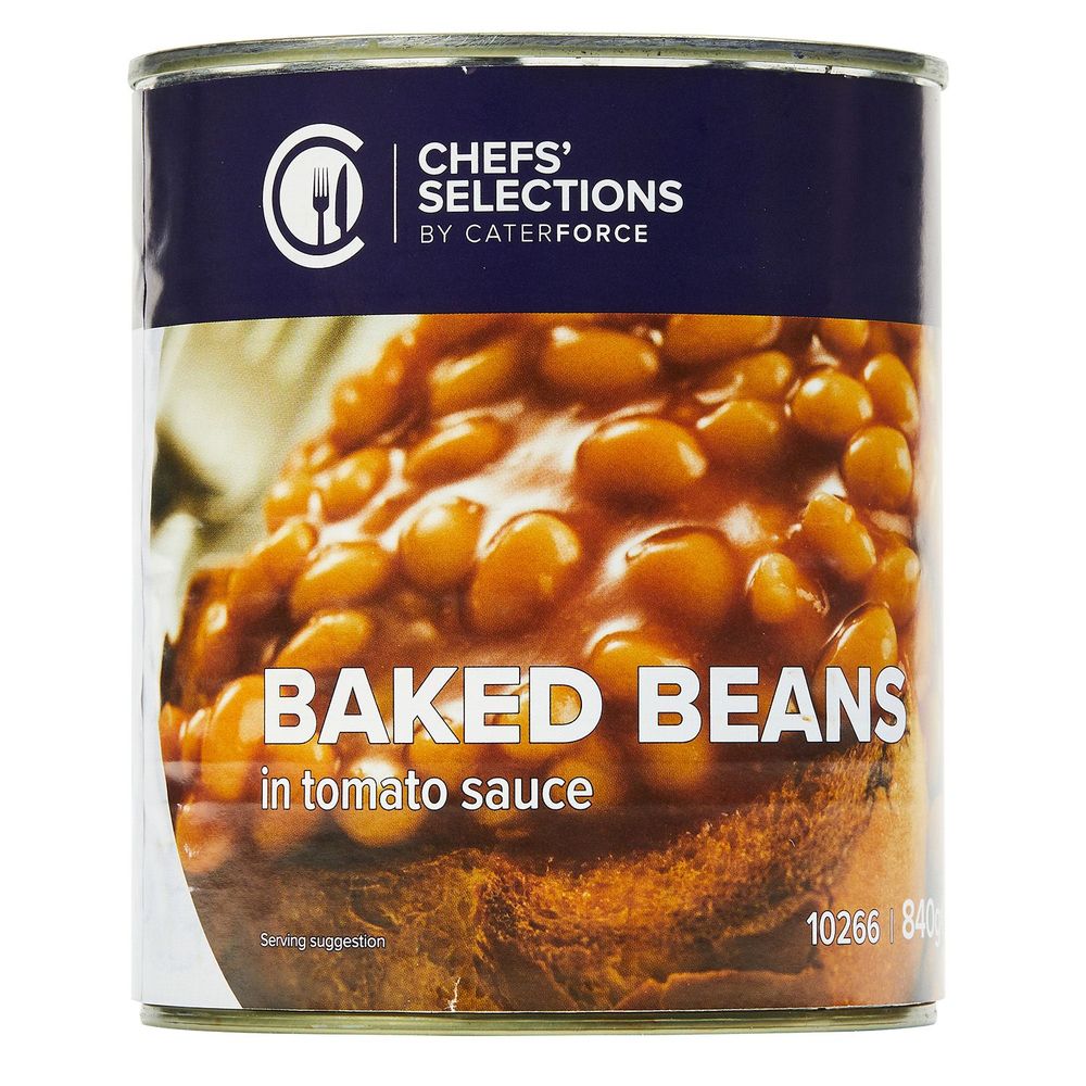 Chefs’ Selections Baked Beans In Tomato Sauce (6 x 840g)