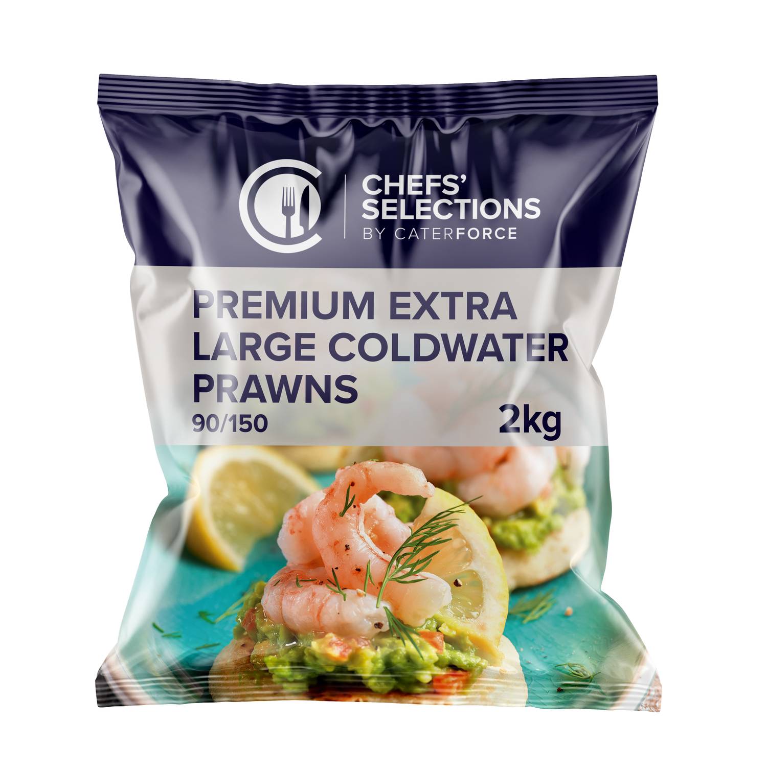 Chefs’ Selections Premium Extra Large Coldwater Prawns 90/150 (5 x 2kg)