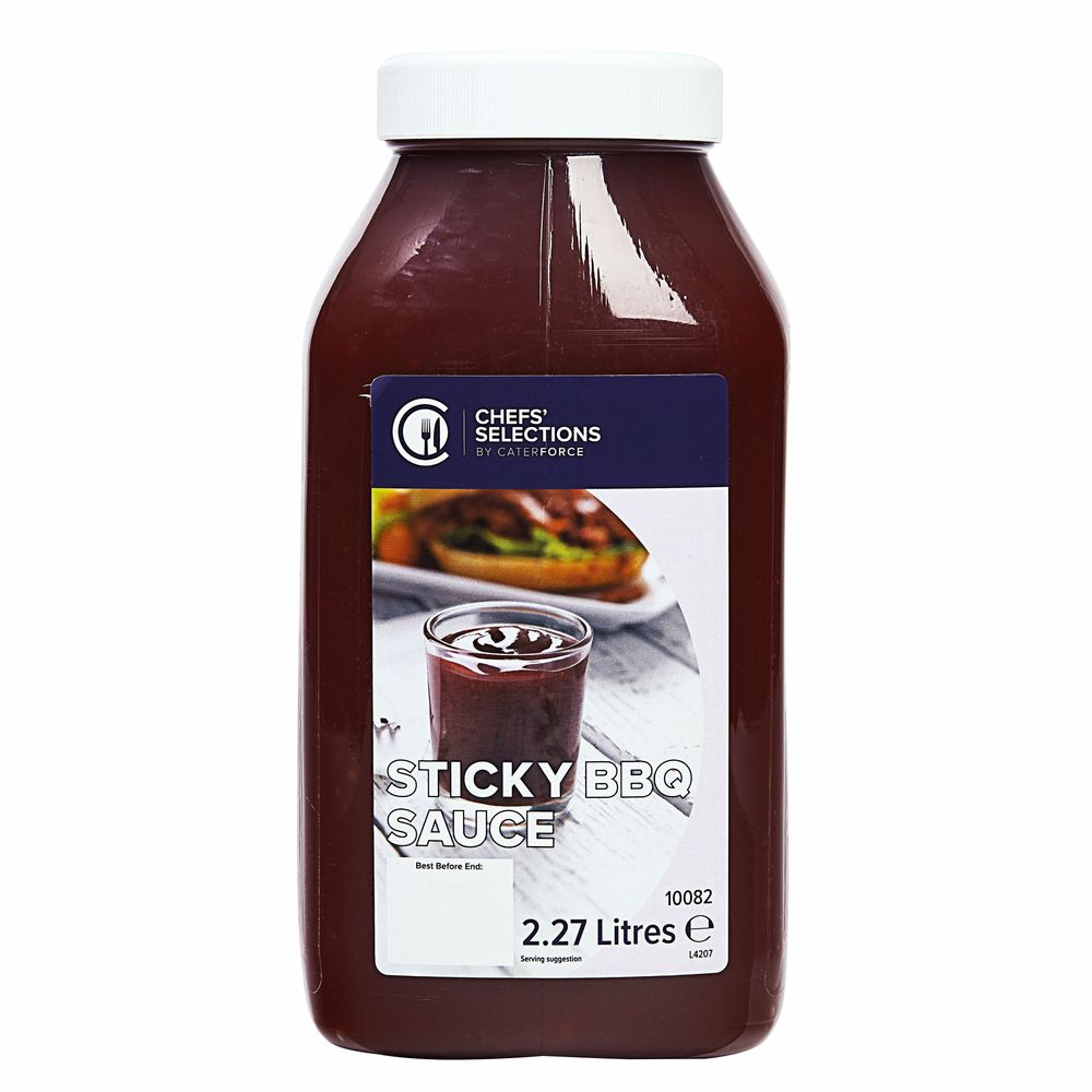 Chefs’ Selections Sticky BBQ Sauce (2 x 2.27L)