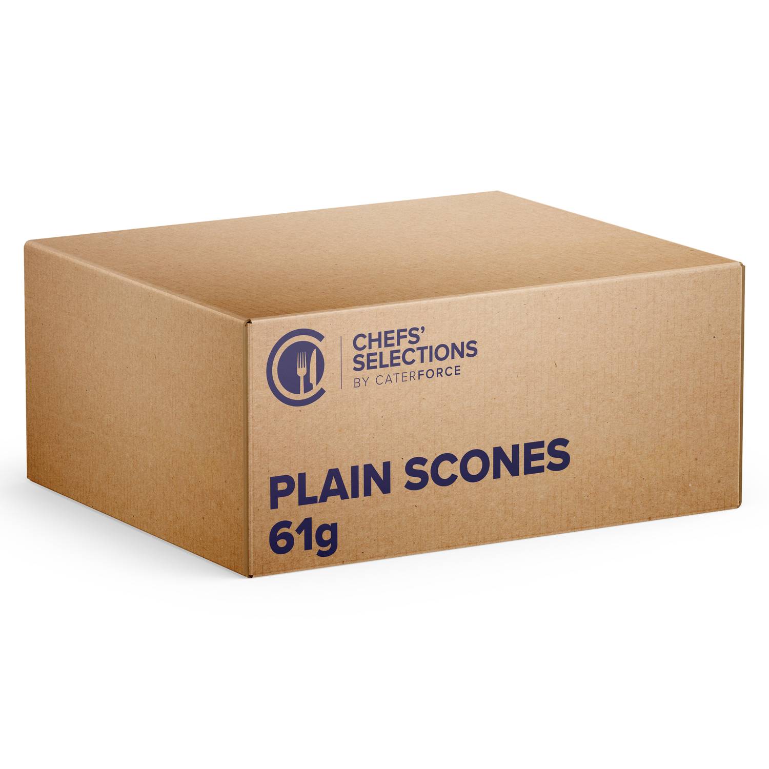 Chefs’ Selections Plain Scones (50 x 61g)