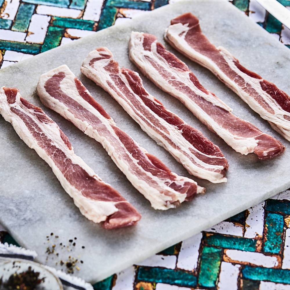 Chefs’ Selections Unsmoked Rindless Streaky Bacon (4 x 2.27kg)