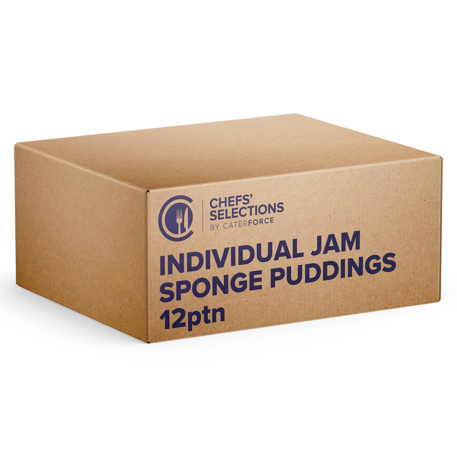 Chefs’ Selections Individual Jam Sponge Puddings (1 x 12)