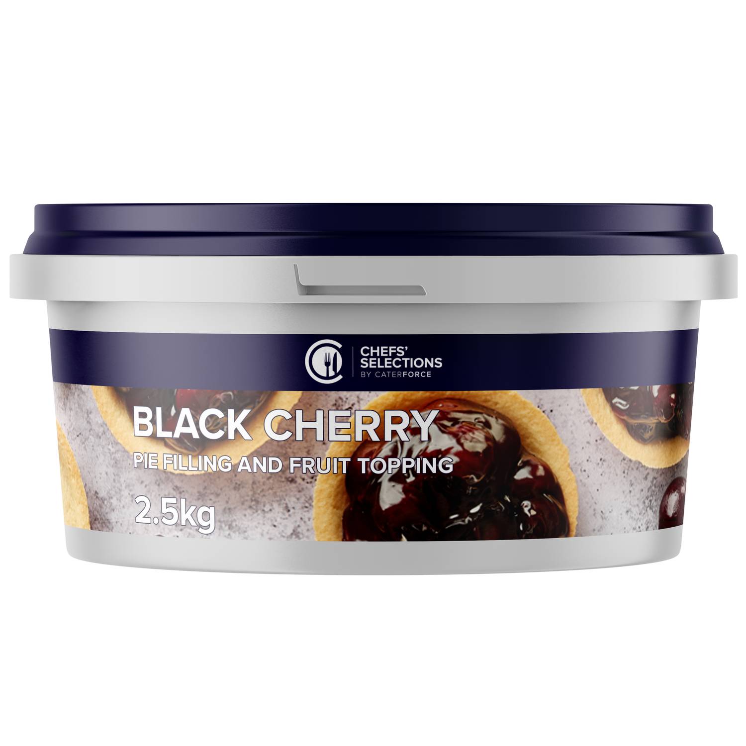 Chefs’ Selections Black Cherry Pie Filling And Fruit Topping (4 x 2.5kg)