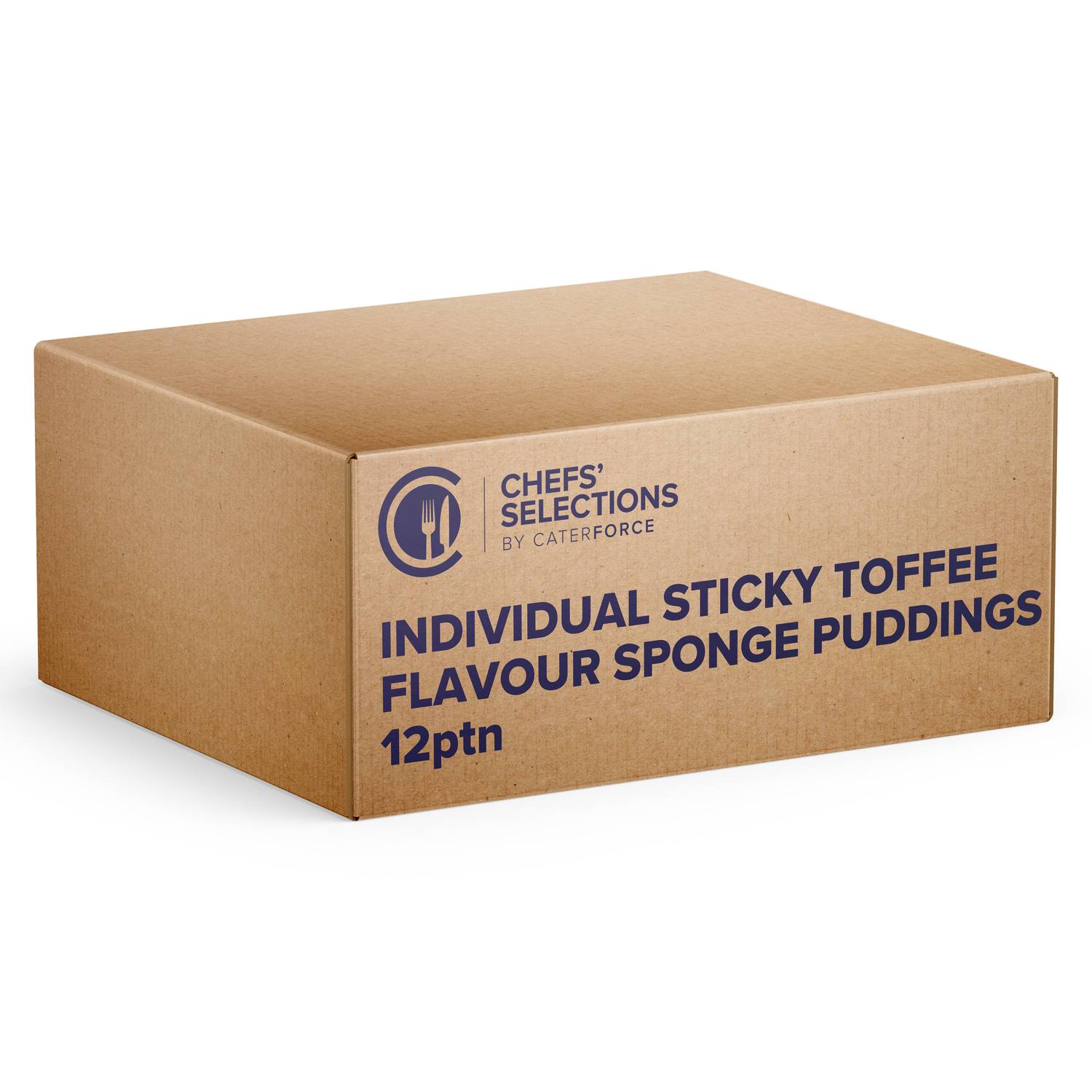 Chefs’ Selections Individual Sticky Toffee Flavour Sponge Puddings (1 x 12)
