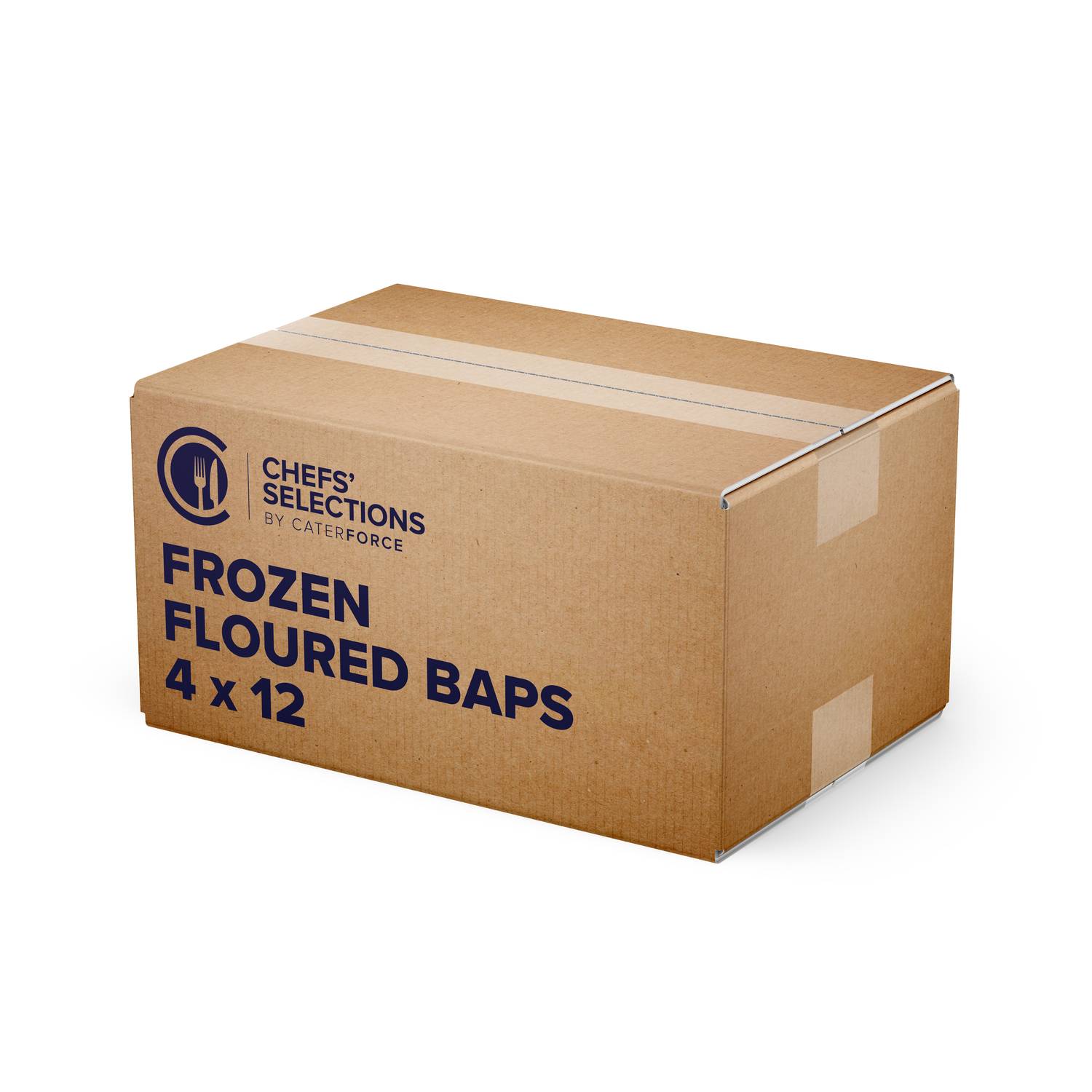 Chefs’ Selections Frozen 4″ Floured Bap (4 x 12)