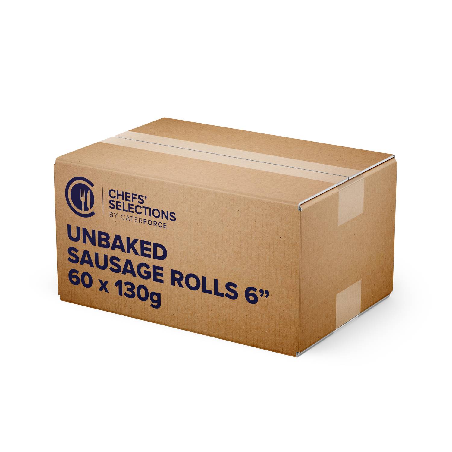 Chefs’ Selections 6″ Sausage Rolls (60 x 130g)