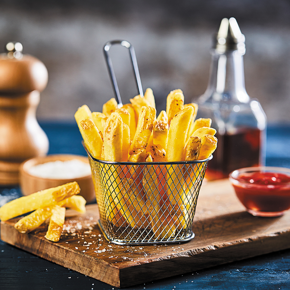 Chefs’ Selections Super Crunchy Skin-on Fries 9mm (4 x 2.27kg)