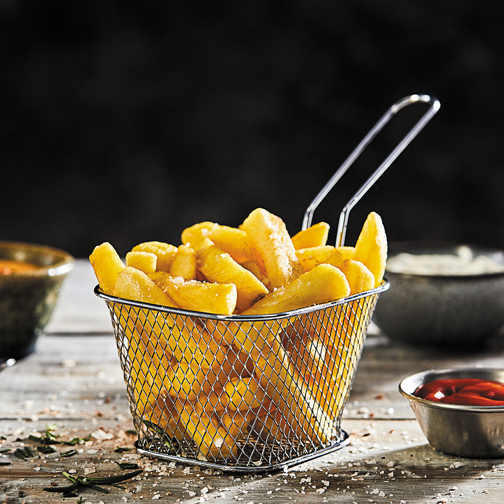 Chefs’ Selections Freeze Chill Straight Cut 12mm Chips (4 x 2.27kg)