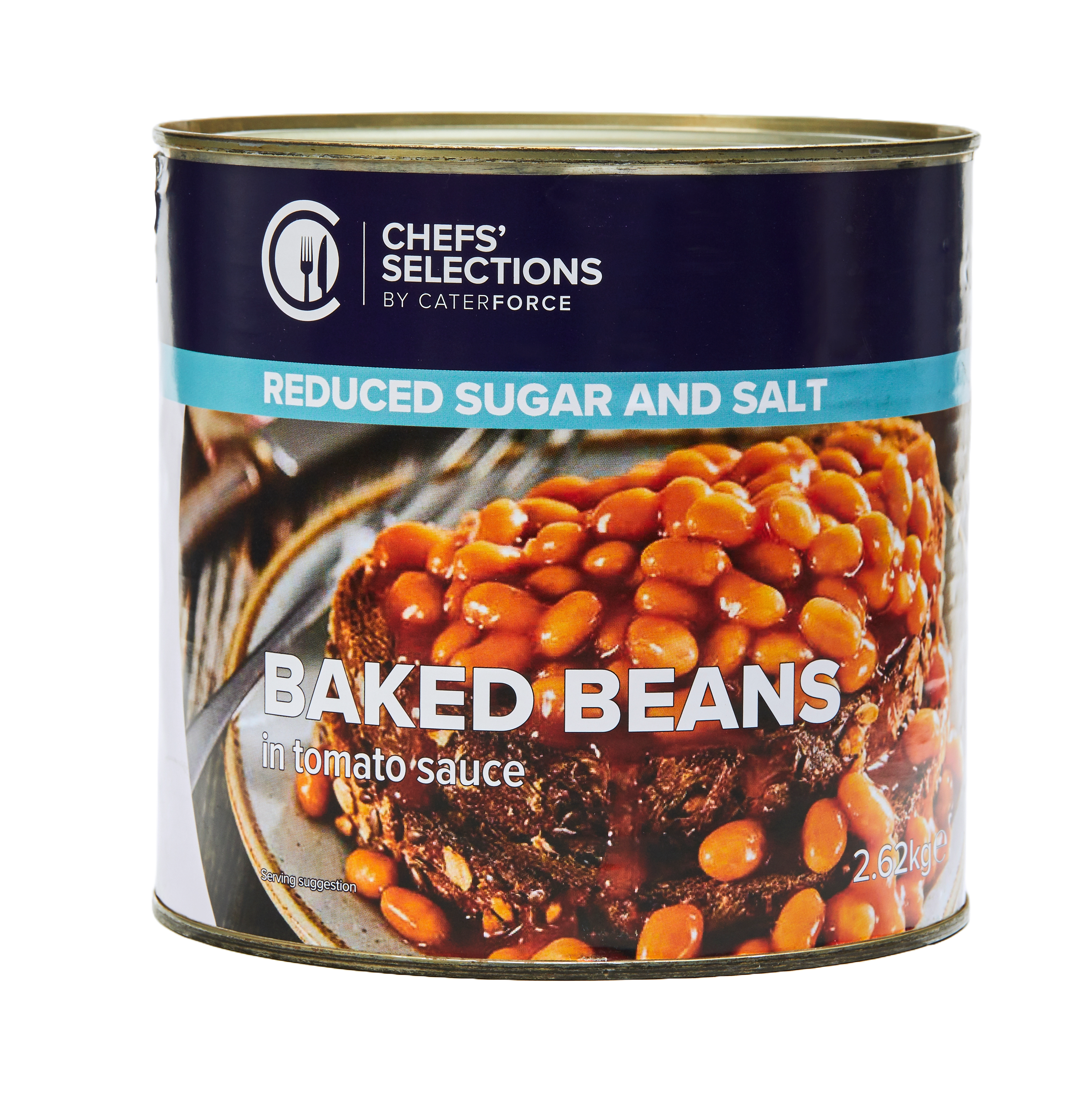 Chefs’ Selections Baked Beans Reduced Salt & Sugar (6 x 2.62kg)