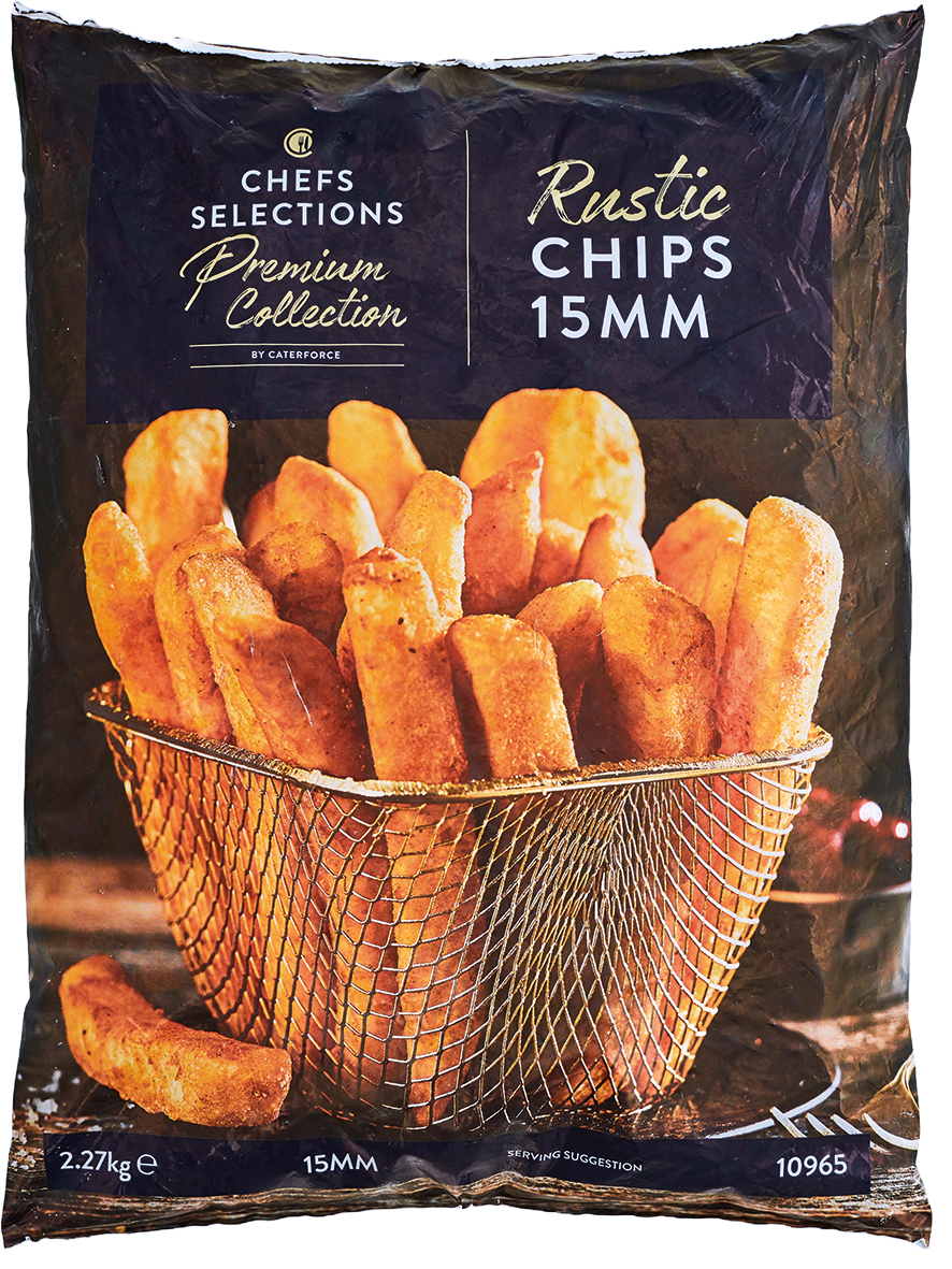 Chefs’ Selections Premium Rustic Chips 15mm (4 x 2.27kg)