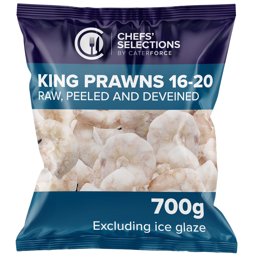 Chefs’ Selections King Prawns 16-20 (10 x 1kg)