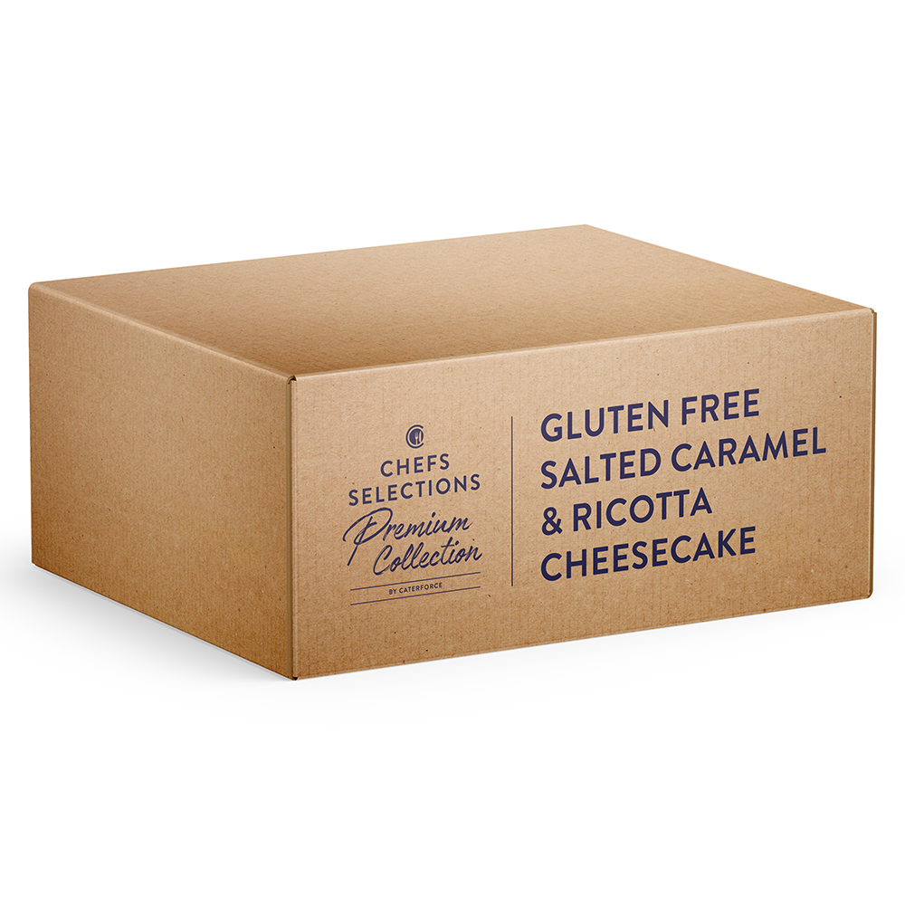 Chefs’ Selections Premium Collection Gluten Free Salted Caramel Ricotta Cheesecake (1 x 14ptn)