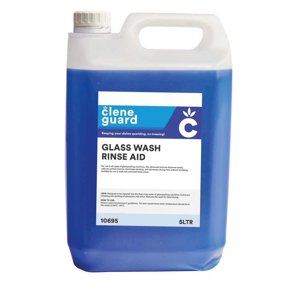 Clene Guard Glasswash Rinse Aid (2 x 5L)