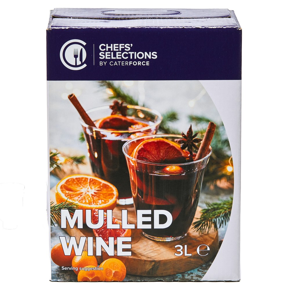 Chefs’ Selections Mulled Wine (5.4% abv) (4 x 3L)